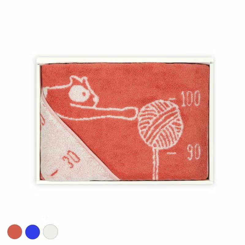 『SUKU-SUKU iori オーガニック』身長計バスタオルベビーギフトセット【L箱】