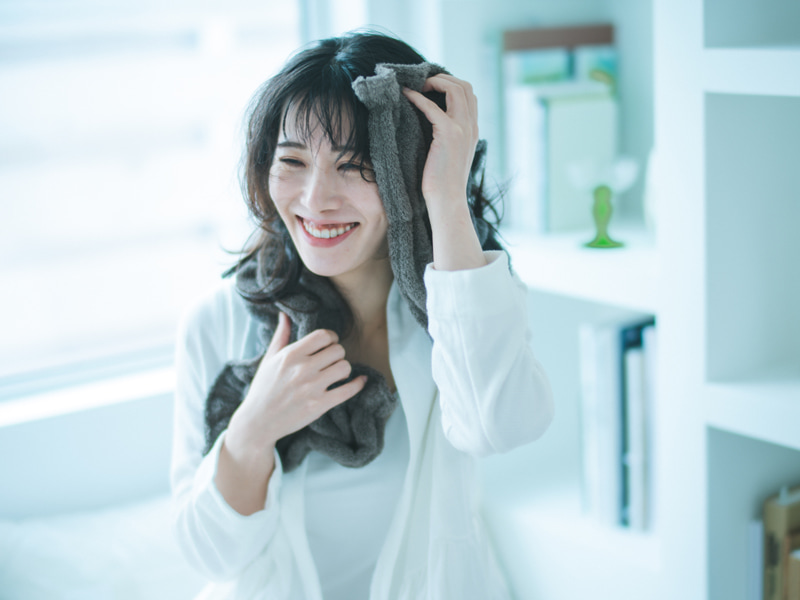 NEW IORINO/すぐさら ヘアドライタオル1