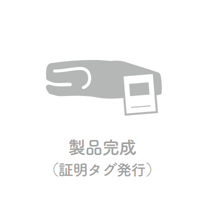 製品完成（証明タグ発行）