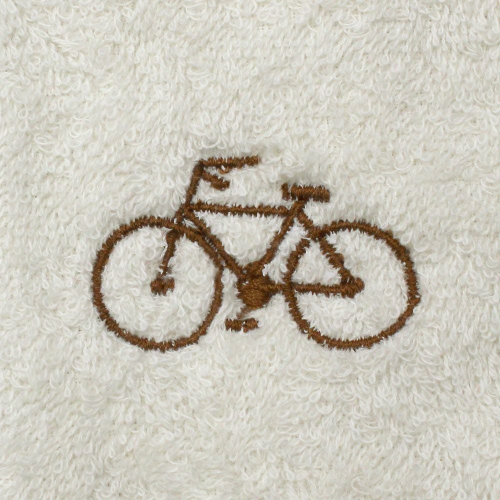 刺繍 自転車』約縦3cmx横4cm | 今治タオル取り扱い専門店「伊織