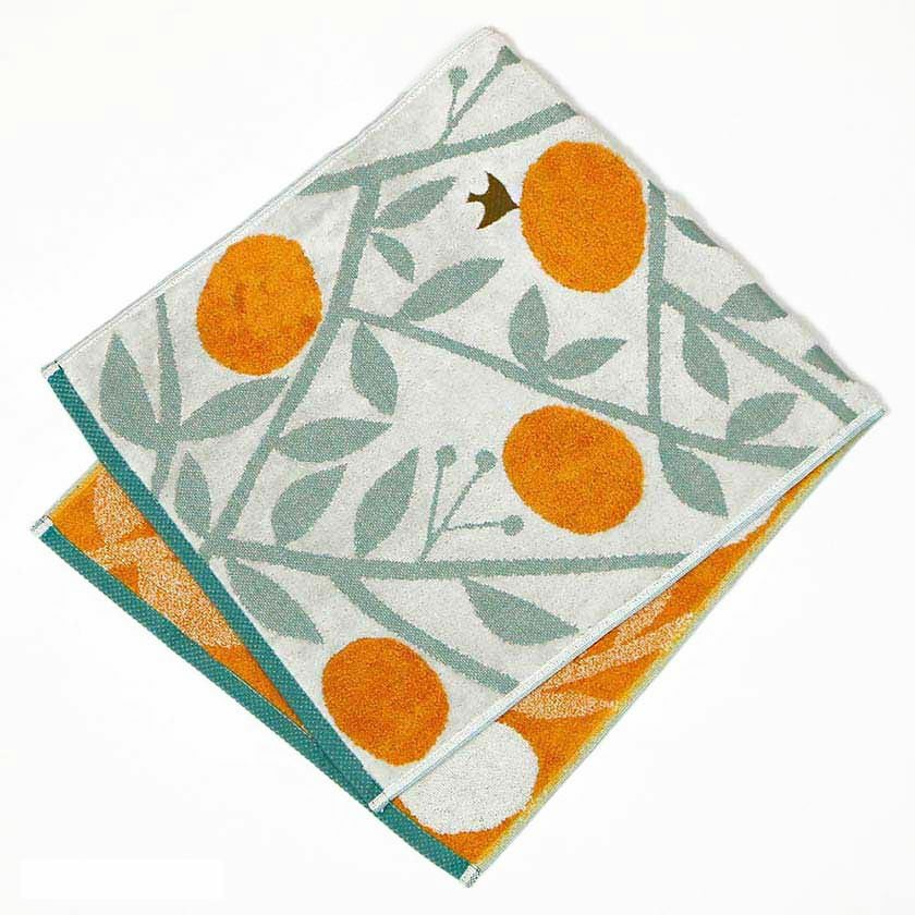 mikan-ミカン』フェイスタオル | 今治タオル取り扱い専門店「伊織