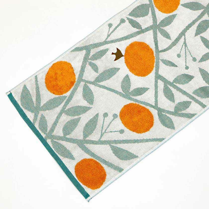 mikan-ミカン』フェイスタオル | 今治タオル取り扱い専門店「伊織