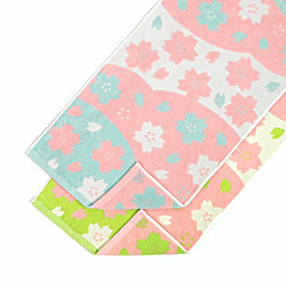 sakura-サクラ』フェイスタオル | 今治タオル取り扱い専門店「伊織