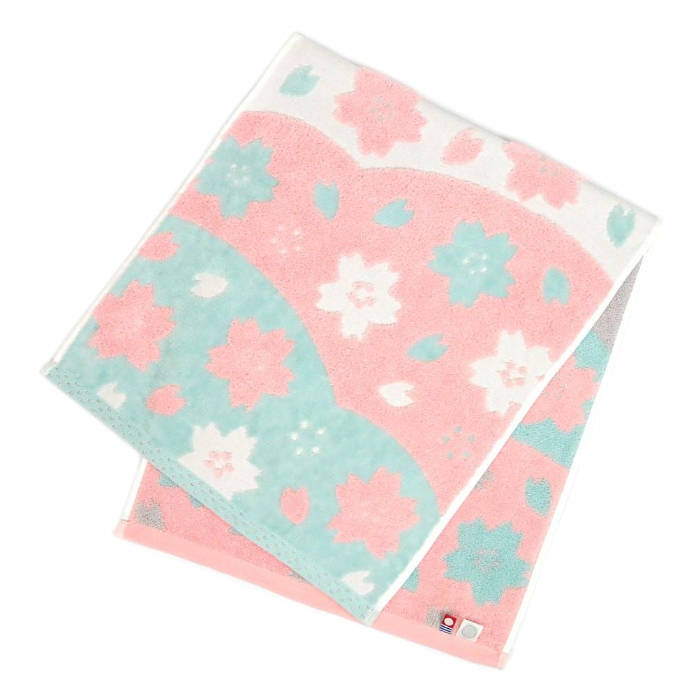sakura-サクラ』フェイスタオル | 今治タオル取り扱い専門店「伊織