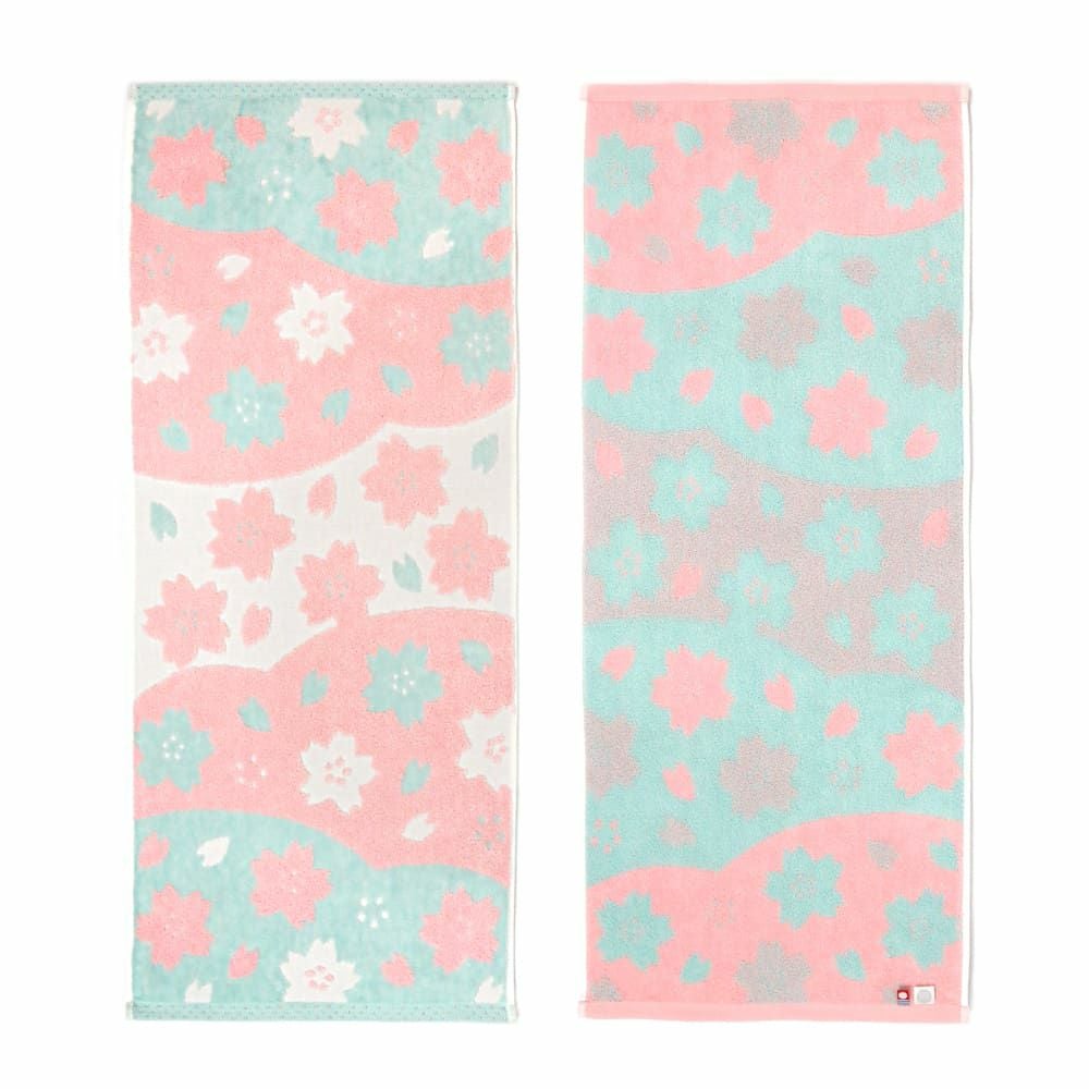 sakura-サクラ』フェイスタオル | 今治タオル取り扱い専門店「伊織