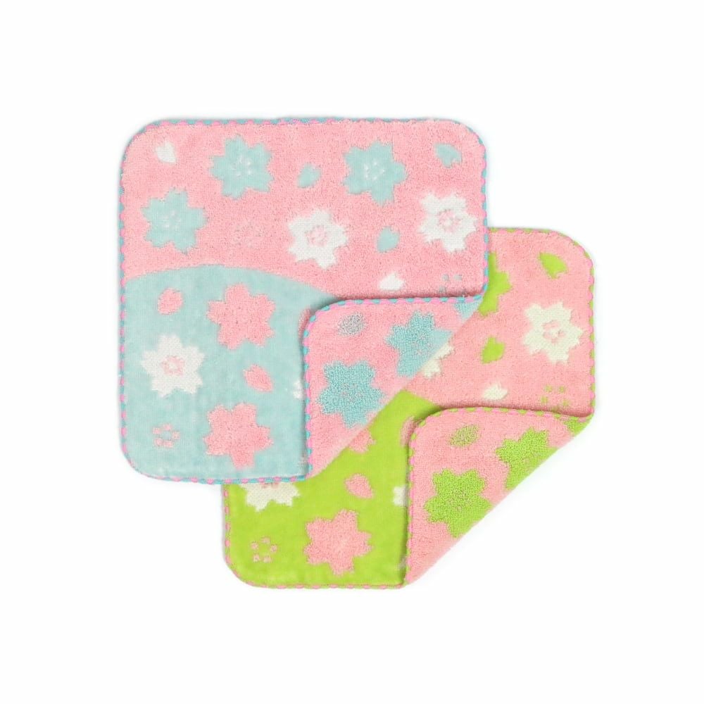 sakura-サクラ』ハンカチタオル | 今治タオル取り扱い専門店「伊織
