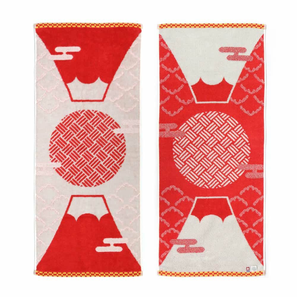 fujisan-富士山』フェイスタオル | 今治タオル取り扱い専門店「伊織