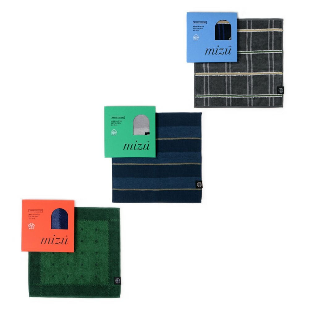 mizu-みず（瑞）』タオルハンカチ | 今治タオル取り扱い専門店「伊織